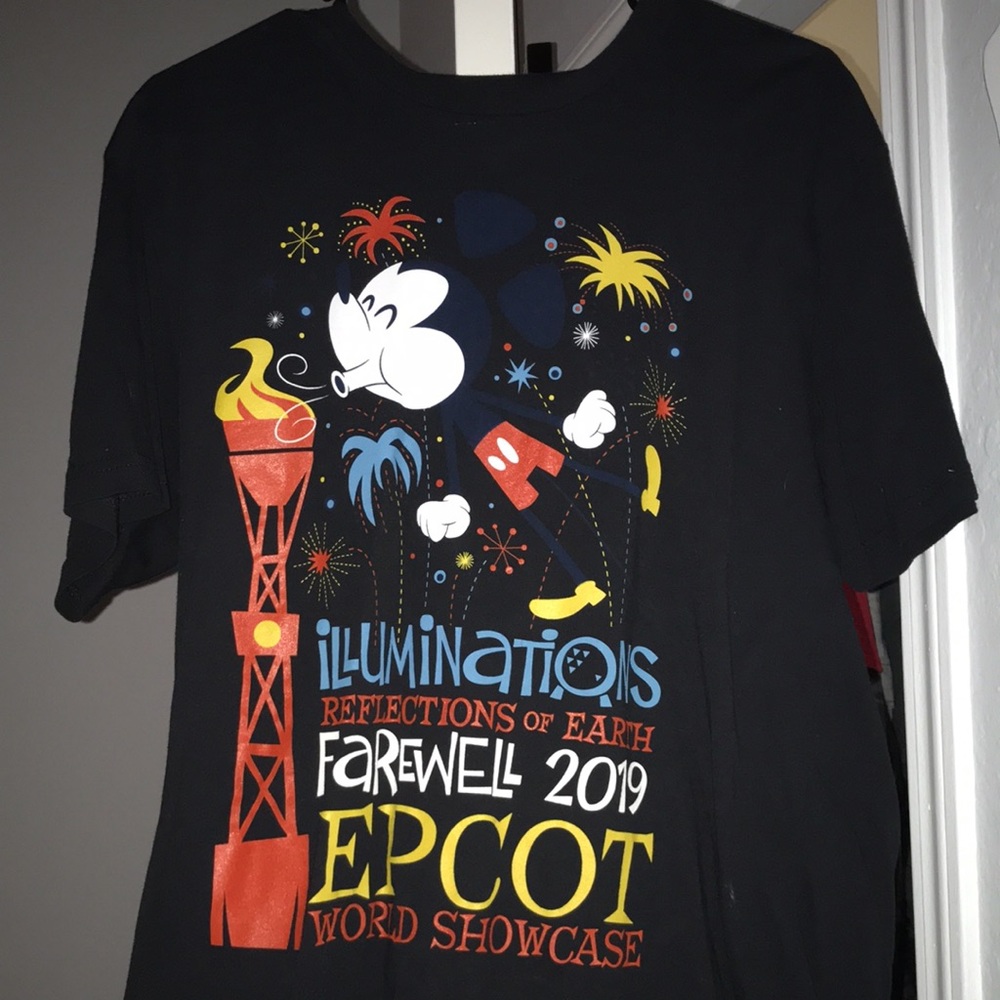 Disney Illuminations Closing Attraction Shirt